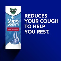Vicks Warm Steam Vaporizer, Small to Medium Rooms, 1.5 Gallon Tank – white