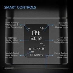 AC Infinity CLOUDFORGE T7 Plant Humidifier 15L VPD