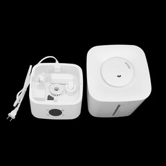 6L Hot & Cold Mist Humidifier Machine Tabletop Humidifier Touch Control 110-220V