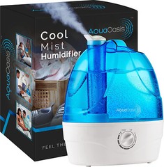 AquaOasis™ Mist Humidifier {6L Water Tank} Quiet Ultrasonic Humidifier Large Rm