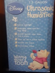 DISNEY Winnie the Pooh 1.5 Gal Light-Up Ultrasonic Humidifier NEW! Sealed! HTF!!