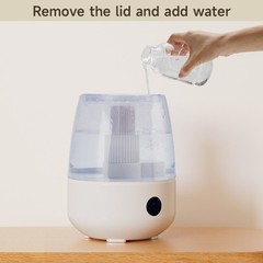 6.8L Cool Mist Humidifier & Diffuser, Top Fill for Large Room, w/Remote Control#