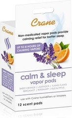 Natural Lavender Orange Humidifier Pads – 12 Count for Ultimate Calm & Relief