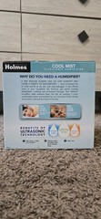 Holmes HM411 Ultrasonic Tabletop Humidifier Black