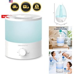 Ultrasonic Cool Mist Humidifier SK7620 – 1.5L Capacity, Whisper-Quiet Operati…