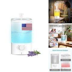Electactic Top-Fill Cool Mist Bedroom Humidifier Plants & Baby Nursery, 3.2L