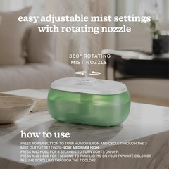HoMedics UHE-CMTF14-WT Ultra Humidifier 0.5 Gal Top-Fill Visible Cool Mist