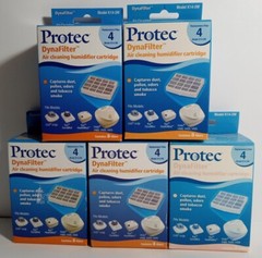 Lot of 5 – PROTEC DYNAFILTER AIR CLEANING HUMIDIFIER CARTRIDGE K14-3W