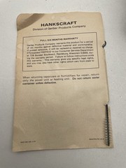 Hankscraft by Gerber Cool Mist Air Moisturizer Humidifier #241 Works great