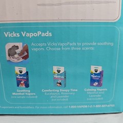Vicks 3-in-1 Sleepy Time Humidifier Diffuser Nightlight, VUL500
