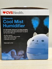 CVS Health Ultrasonic Cool Mist Humidifier, Caring Kitty