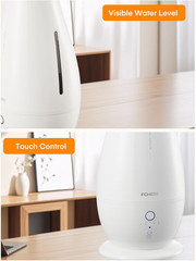 5L Large Room Humidifier, 48H Cool Mist, Quiet, 3 Speeds, Aroma Box