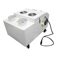 Ultrasonic Industrial Vegetable Humidifier Cooler Sprayer 10.5Kg/h 2 Mist Outlet