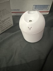 Little Y USB Mini Humidifier White w/ Colorful Night Light New in Box