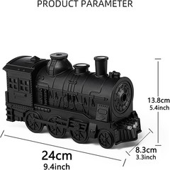Train Diffuser 300ML Essential Oil Diffuser Ultrasonic Cool Mist Humidifier with