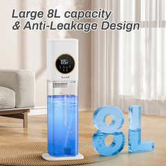 Humidifier Large Room, 2.1Gal/8L Humidifiers for Bedroom Home with Essential Oil