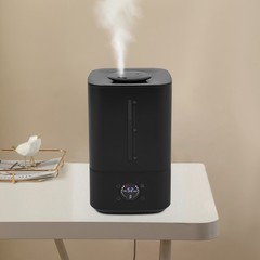 6L Hot and Cold Mist Humidifier 3 Levels Fog Volume Humidifier for Home 110-220V