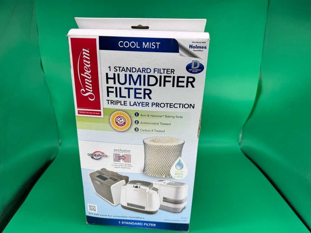 OEM SUNBEAM SF221 COOL MIST HUMIDIFIER FILTER TRIPLE LAYER PROTECTION (NEW)