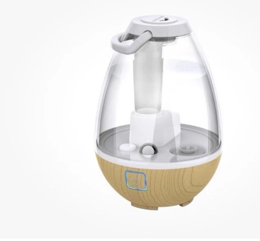 Sharper Image UHT1-SI Ultrasonic Cool Mist Humidifier, 0.4 Gallon Tank
