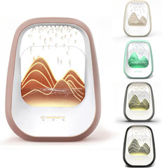 Raindrop White Noise Machine with Humidifier&Bluetooth Speaker-Sleep Therapy for