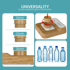Portable Humidifiers for Travel, Small Mini Humidifier with Auto Shut-Off, Night