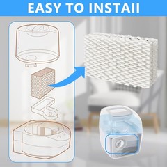 4 Pack Wf813 Eqwf813 Humidifier Filters For Equate Eqwf813 Eq-2119-Ul, RCM-832–