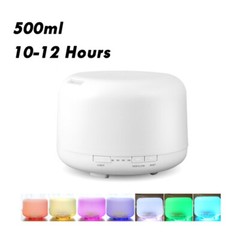 500ml LED Aromatherapy Aroma Essential Oil Diffuser Air Humidifier