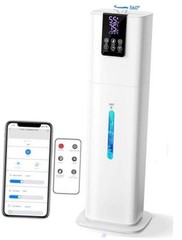 8L Smart Humidifiers for Bedroom Large Room, 2.1Gal Cool Mist Top Fill White
