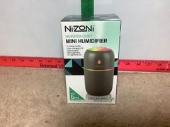Portable Mini Humidifier Whisper-Quiet by Nizoni – USB Powered – NEW In Box