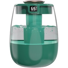 Double Spray Humidifier Digital Display Night Light Quiet Essential Oil Tray New