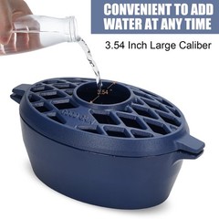 Wood Stove Steamer, Fireplace Humidifier, Cast Iron Humidifier for Stove, Mat…
