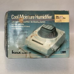 Kaz DynaMist Cool Moisture Humidifier 370F 1.2 Gal Original Box Manual – Works