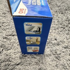 CVS Portable Ultrasonic Cool Mist Humidifier, Adjustable Mist, Blue/White 16oz