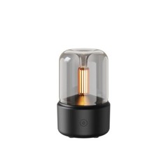 *Atmosphere Light Humidifier Candlelight Aroma Diffuser Portable 120ml Electric*