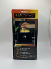 Hy-Impact Humidy Flame – Humidifier, Essential Oil Diffuser & Flame Light NEW