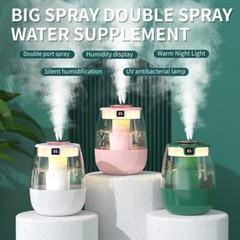 1500ML Top Fill Humidifiers for Bedroom Large Room Office Cool Mist Humidifiers