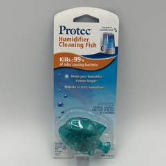 Protec Humidifier Cleaning Fish SEALED NEW Antimicrobial Odor Remover Free Ship
