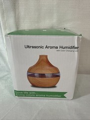 Ultrasonic Aroma Humidifier Color Changing LED