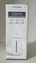 Vissani 10 oz. Portable Cool Mist Humidifier, Top Fill