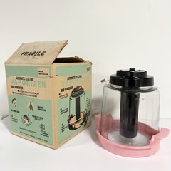 Vintage Northern Electric Vaporizer Humidifier Pink Tray 1 Gallon Glass Jug MCM