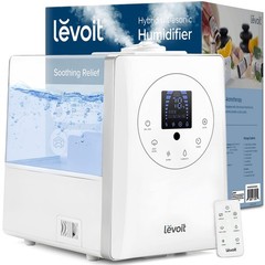 Large Room Ultrasonic Humidifier 6L Warm & Cool Mist, Essential Oil Diffuser, Qu