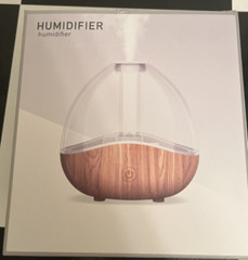 K11 Ultrasonic Cool Mist Humidifier WHITE, Quiet Air Humidifier NEW No Oils!