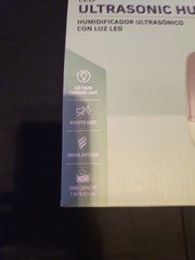 Ambiano LED Ultrasonic Humidifier Aroma Diffuser 1.3L White LUH1.3