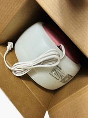Vintage Hankscraft Warm Steam Vaporizer Pink 1.2 Gallons Model 1210 -New