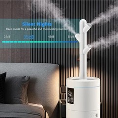 Hiswelle Large Humidifiers for Bedroom, 4.5 Gal Cool Mist Humidifier for…