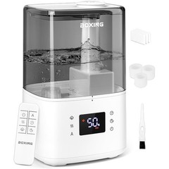 Ultrasonic Humidifier Warm Mist Aroma Diffuser Remote Control Quiet Timer New