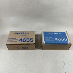 LOT Of 2) AprilAire 4655 Manual Whole-House Duct Wall Mounted Humidifier Control