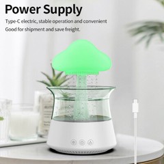 Mushroom Cloud Bedroom Humidifier Large Mist Whole House Aromatherapy Diffuser