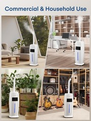 Humidifier Large Room 4.8Gal/18L, Quiet Whole House Humidifier for Home Plant…