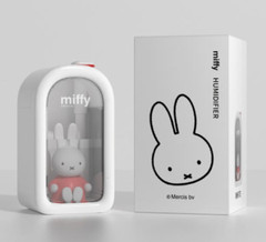 Miffy Mood Lamp Humidifier 380ml – Pink White, White Blue / Low Noise, KC Mark